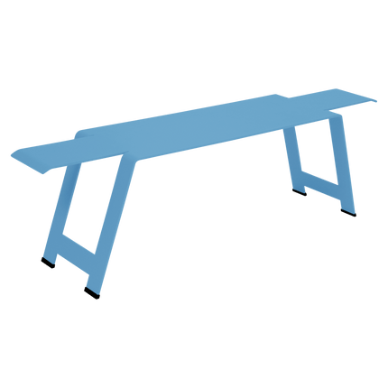 Origami Steel Garden Bench - CWDH
