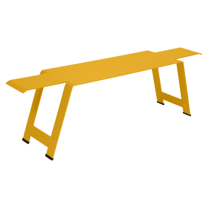 Origami Steel Garden Bench - CWDH