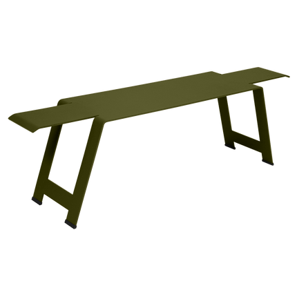 Origami Steel Garden Bench - CWDH