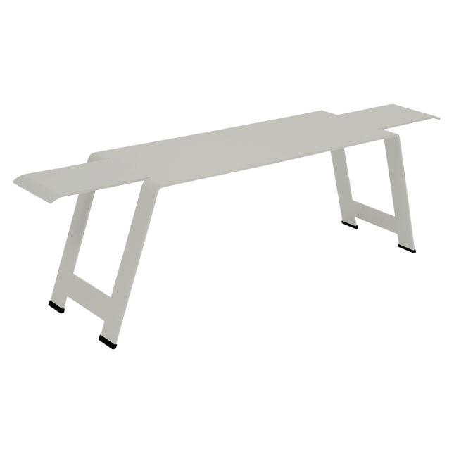 Origami Steel Garden Bench - CWDH