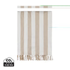 Recycled cotton,Recycled polyester / beige / 180 x 180 cm