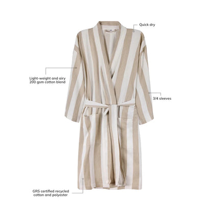 Ornos GRS Hammam Robe Collection Fine Cotton Blend - hospitality