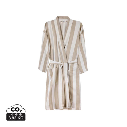 Ornos GRS Hammam Robe Small Medium Premium Cotton Polyester Blend – part of Strandhill Sand set