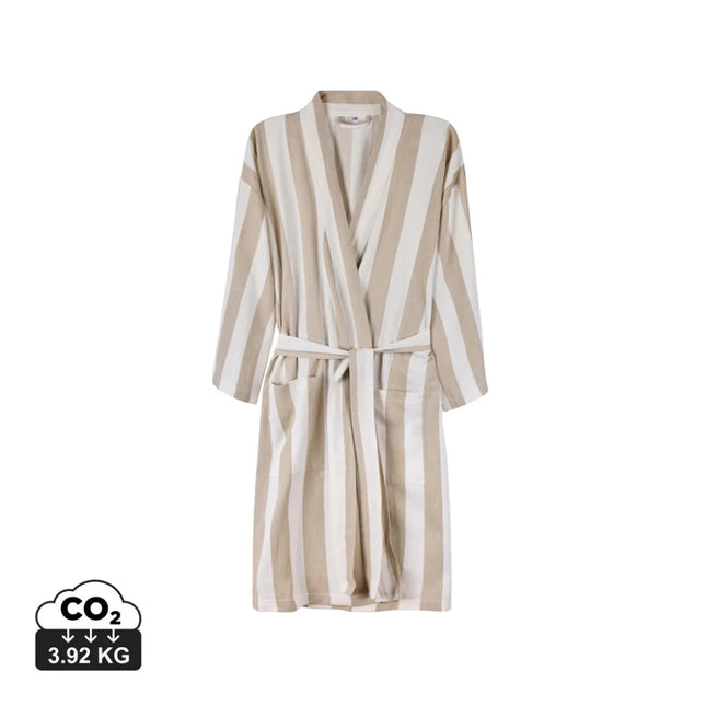 Ornos GRS Hammam Robe Small Medium Premium Cotton Polyester Blend – part of Strandhill Sand set