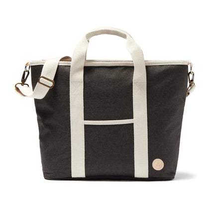 Ote Atelier Tote Cooler In Two Tone Leather Trim - hospitality