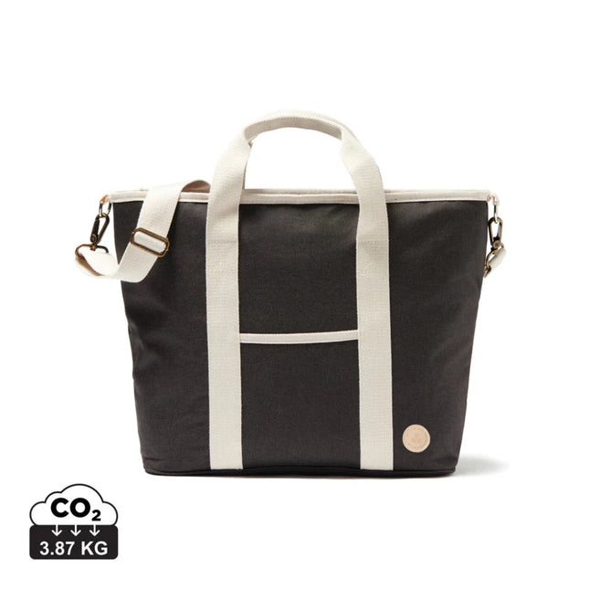 Ote Atelier Tote Cooler In Two Tone Leather Trim - hospitality