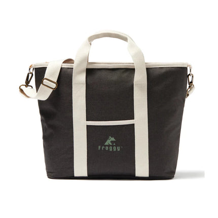 Ote Atelier Tote Cooler In Two Tone Leather Trim - hospitality