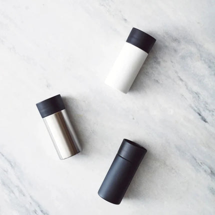 Otis Collection Premium Thermo To Go Mug In 18 8 Stainless Steel With One Hand Opening - hospitality