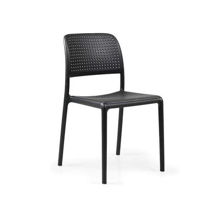 Nardi Bora Bistrot Chair – curved monobloc outdoor polypropylene bistro chair