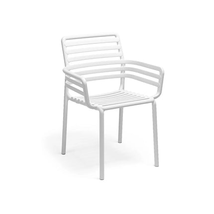 Nardi Doga armchair in menta – lightweight stackable outdoor resin chair