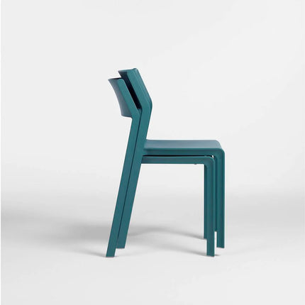 Nardi Trill Bistrot Chair – armless polypropylene outdoor chair for patio