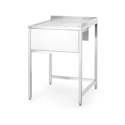 Oxygen corner station with hidden sink compartment and jug rinser, 650x650x(h)900mm - hospitality