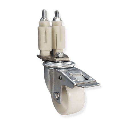 Oxygen vertical profile internal roller, set of 2 (1 with brake, 1 without) - hospitality