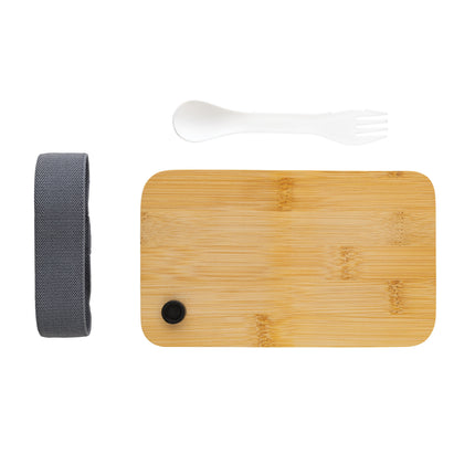 Lunchbox with wooden bamboo lid pack of 25 Custom Wood Designs p269.103__b_4_269850b6-8eff-4642-88a0-2cf34201bb6c