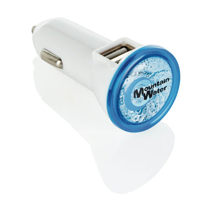  compact design with two charging ports