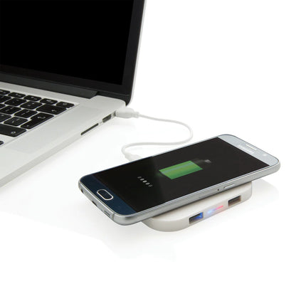  sleek black accessory with charging indicator light.