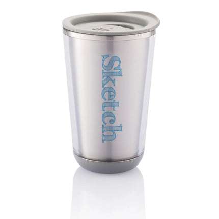  featuring a modern design and spill-proof lid.
