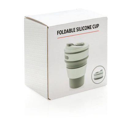 Foldable silicone drinkware cup by XD Collection