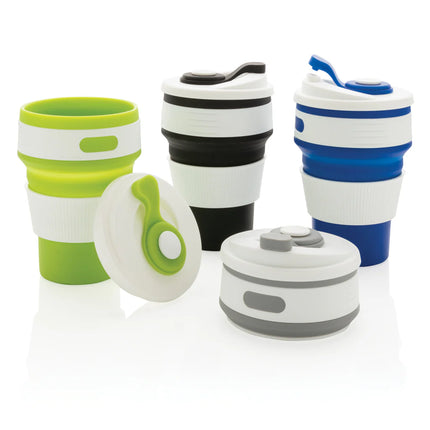 Foldable silicone drinkware cup by XD Collection