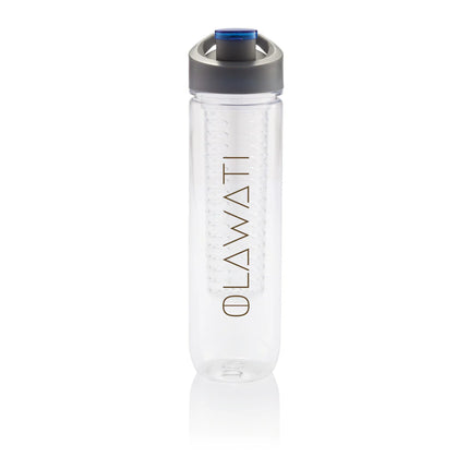 XD Collection water bottle with infuser for fresh fruit infusions