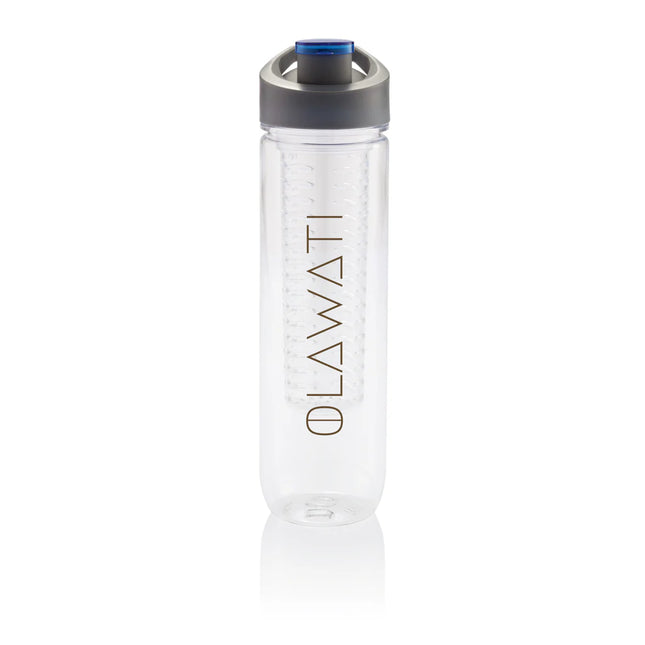 XD Collection water bottle with infuser for fresh fruit infusions