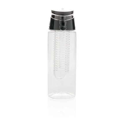  featuring a secure lid and built-in infuser for infused water or beverages.