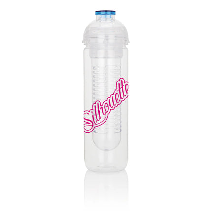  clear drinkware with built-in infuser for flavored hydration