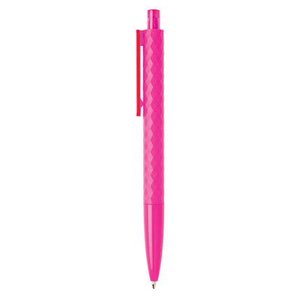  close-up shot of the pen on a white background