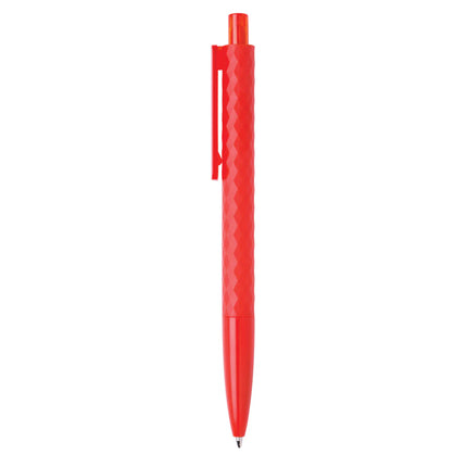 a sleek writing instrument with a metallic finish and ergonomic grip for comfortable writing.