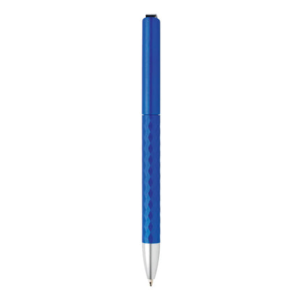  a sleek writing instrument with a metallic finish