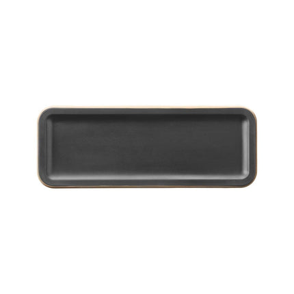 Panama Black serving tray, 350x130x(h)20mm - hospitality
