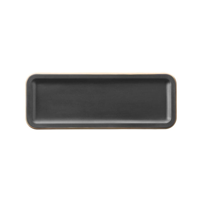 Panama Black serving tray, 350x130x(h)20mm - hospitality
