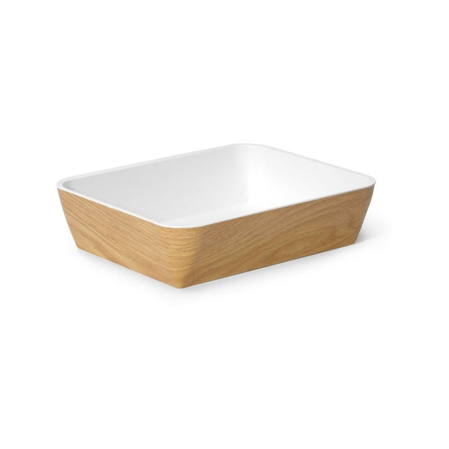 Panama White buffet bowl, GN 1/2, 325x265x(h)80mm - hospitality