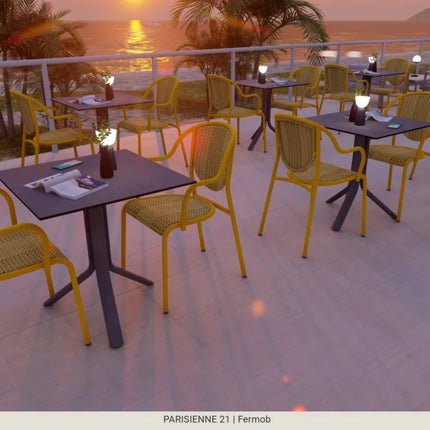 Parisienne 21 Chair Steel Chair - hospitality