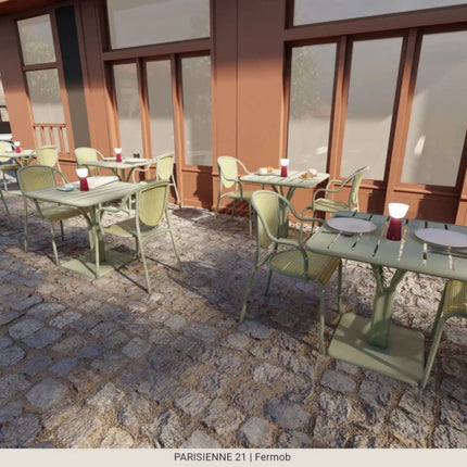 Parisienne 21 Chair Steel Chair - hospitality