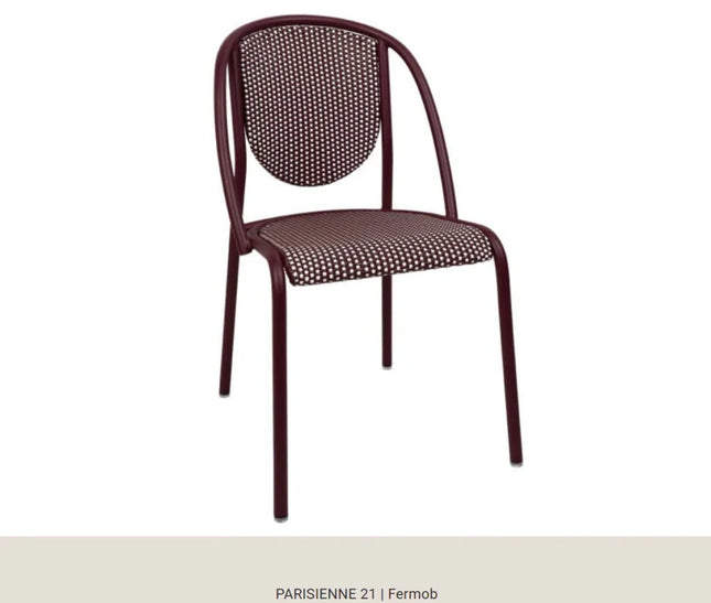 Parisienne 21 Chair Steel Chair - hospitality