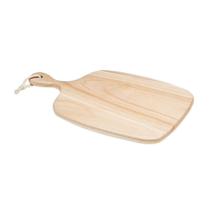 Paulownia Serving Board 44x28.5 Cm Natural Finish Pack Of 25 With Jute Rope Durable Food Safe - hospitality