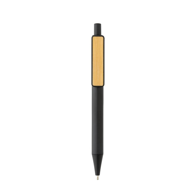 Pen with wooden bamboo clip pack of 500 - hospitality