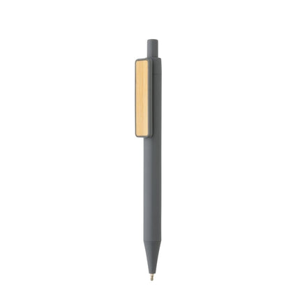 Pen with wooden bamboo clip pack of 500 - hospitality