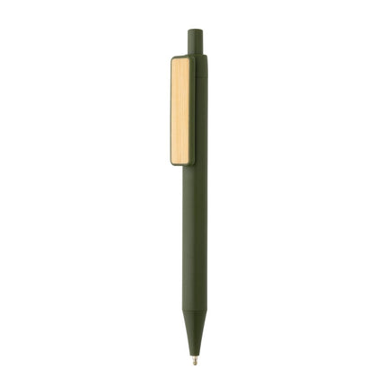 Pen with wooden bamboo clip pack of 500 - hospitality