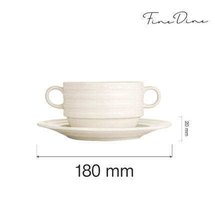 Perla saucer, 180mm - hospitality