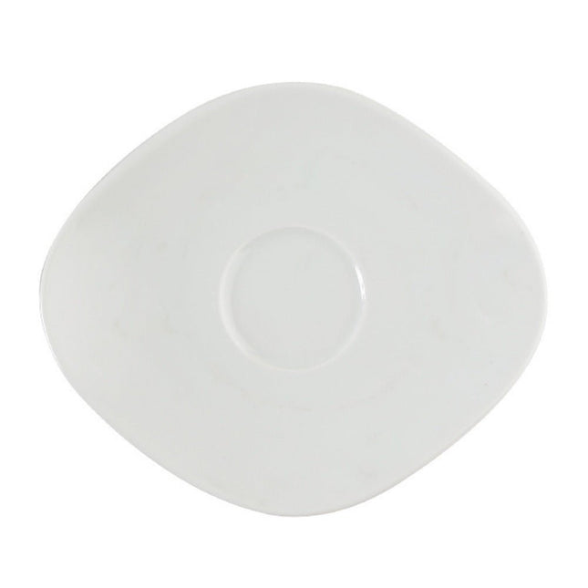 Perspective cappuccino saucer, 180mm – saucer for hotels & restaurants, Ireland