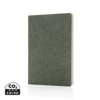 Recycled felt,Paper / green / 21 x 14.2 x 1.8 cm