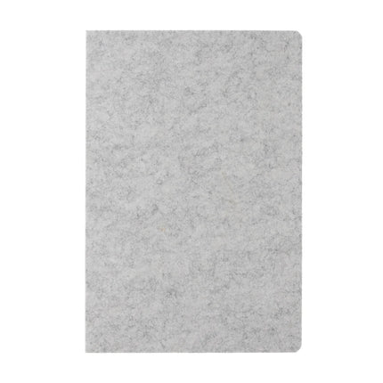 Phrase GRS certified recycled felt A5 notebook - hospitality