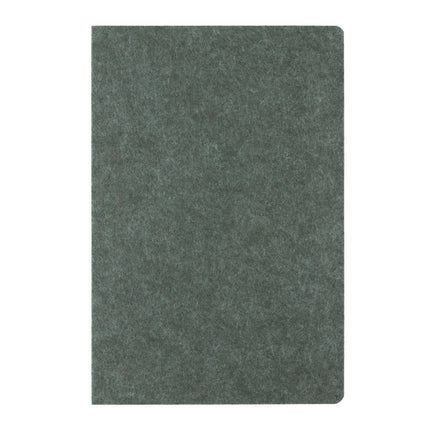 Phrase GRS certified recycled felt A5 notebook - hospitality