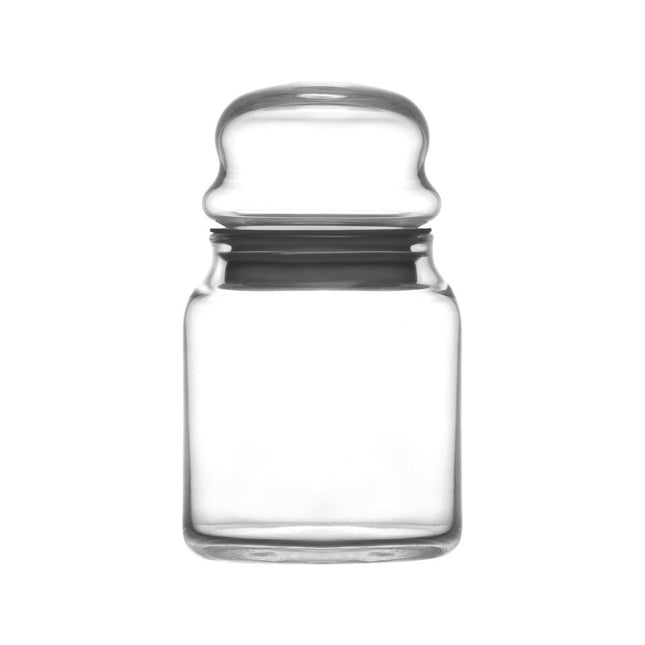 Phuket Glass Jar With Lid 290ml - Airtight Lid For Condiments And Spices In Hotels And Buffets - hospitality