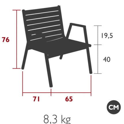 Pilotis Teak Low Armchair - hospitality