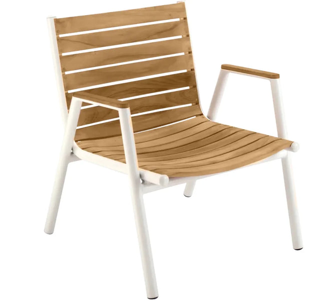 Pilotis Teak Low Armchair - hospitality