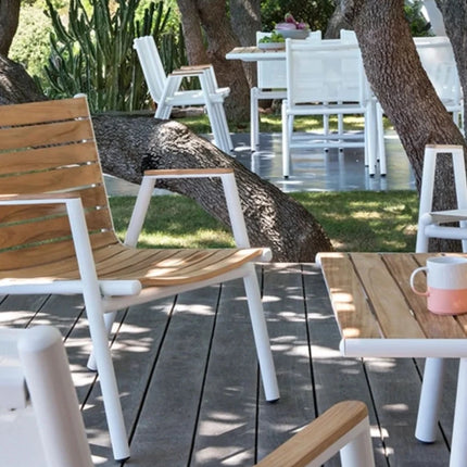 Pilotis Teak Low Armchair - hospitality