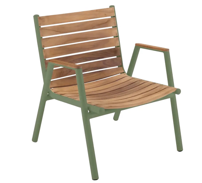 Pilotis Teak Low Armchair - hospitality